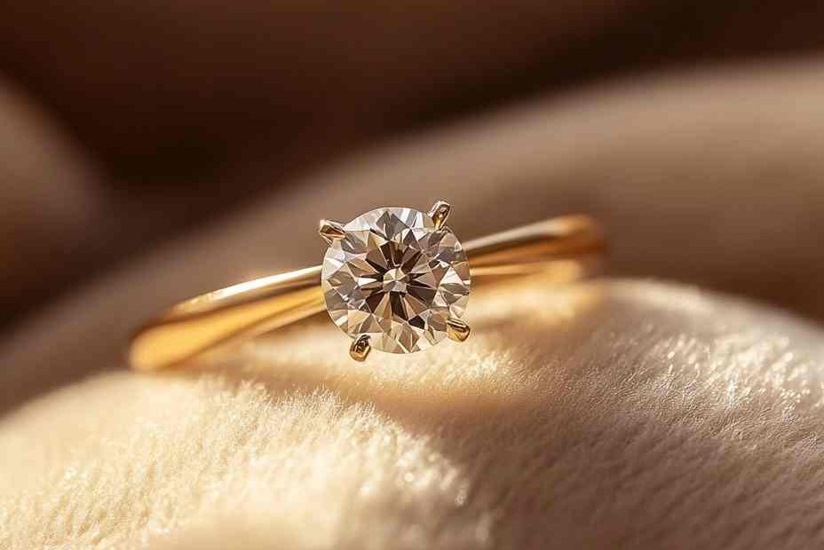 Elegant diamond ring